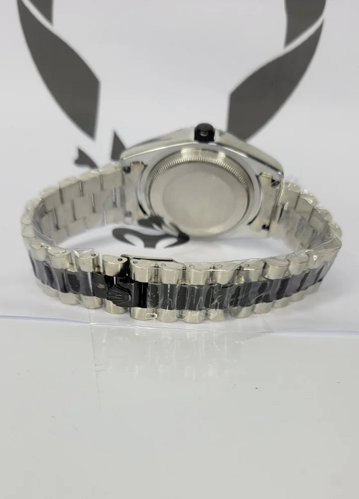 Luxury RLX Watch – Steel Body, Date Display
