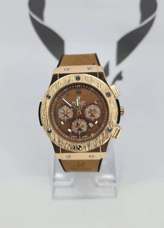 Royal Brown – Rose Gold Elegance for Every Wrist