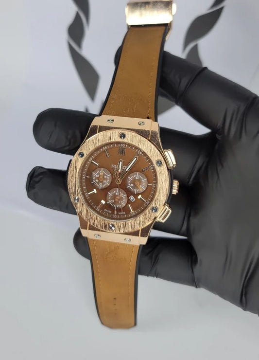 Royal Brown – Rose Gold Elegance for Every Wrist